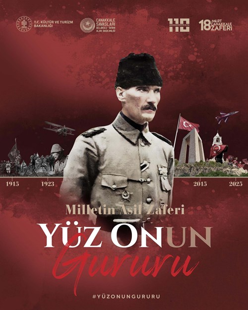 KAYMAKAMIMIZ HALİL AFFAN ERDOĞAN’IN 18 MART ŞEHİTLERİ ANMA GÜNÜ VE ÇANAKKALE ZAFERİ’NİN 110. YIL DÖNÜMÜ MESAJI: