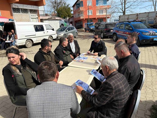 KAYMAKAMIMIZ SAYIN HALİL AFFAN ERDOĞAN İNEBOLU ORMAN İŞLETME MÜDÜRLÜĞÜ TARAFINDAN VERİLEN ORMAN YANGINLARINA MÜDAHALE EĞİTİMİNE KATILDI.